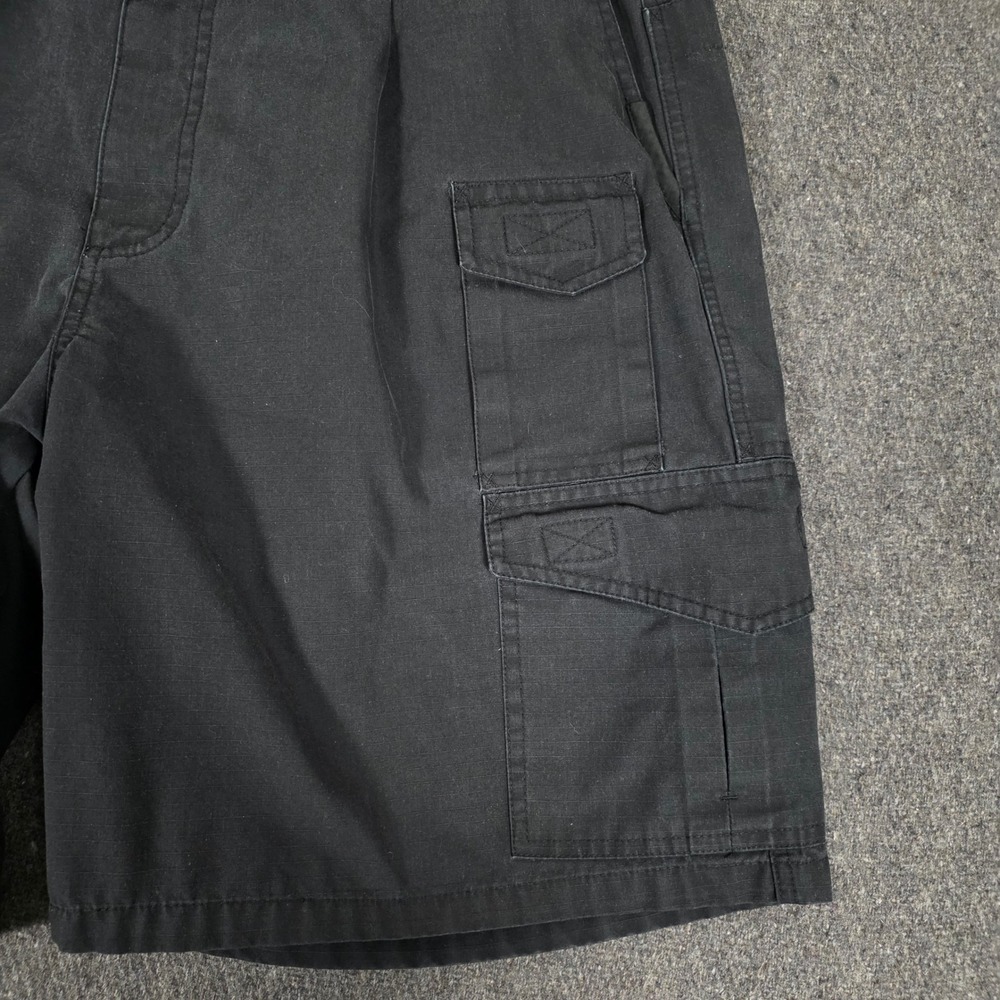 Propper Tactical Cargo Shorts Mens 42 (37") Black Ripstop Utility Workwear - Picture 2 of 8